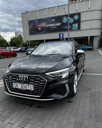 Audi S3 cena 159000 przebieg: 54000, rok produkcji 2020 z Katowice małe 37